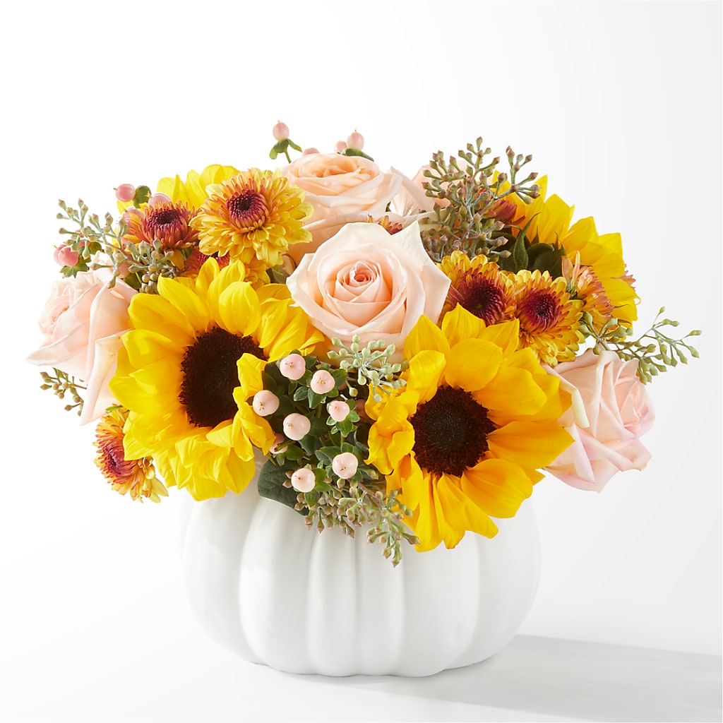 Pumpkin to Talk About Bouquet – Friendly Flower Shop, San Angelo TX