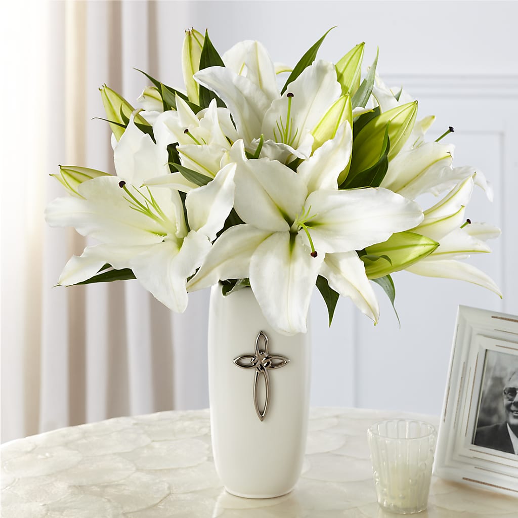 Faithful Blessings Bouquet – Friendly Flower Shop, San Angelo TX
