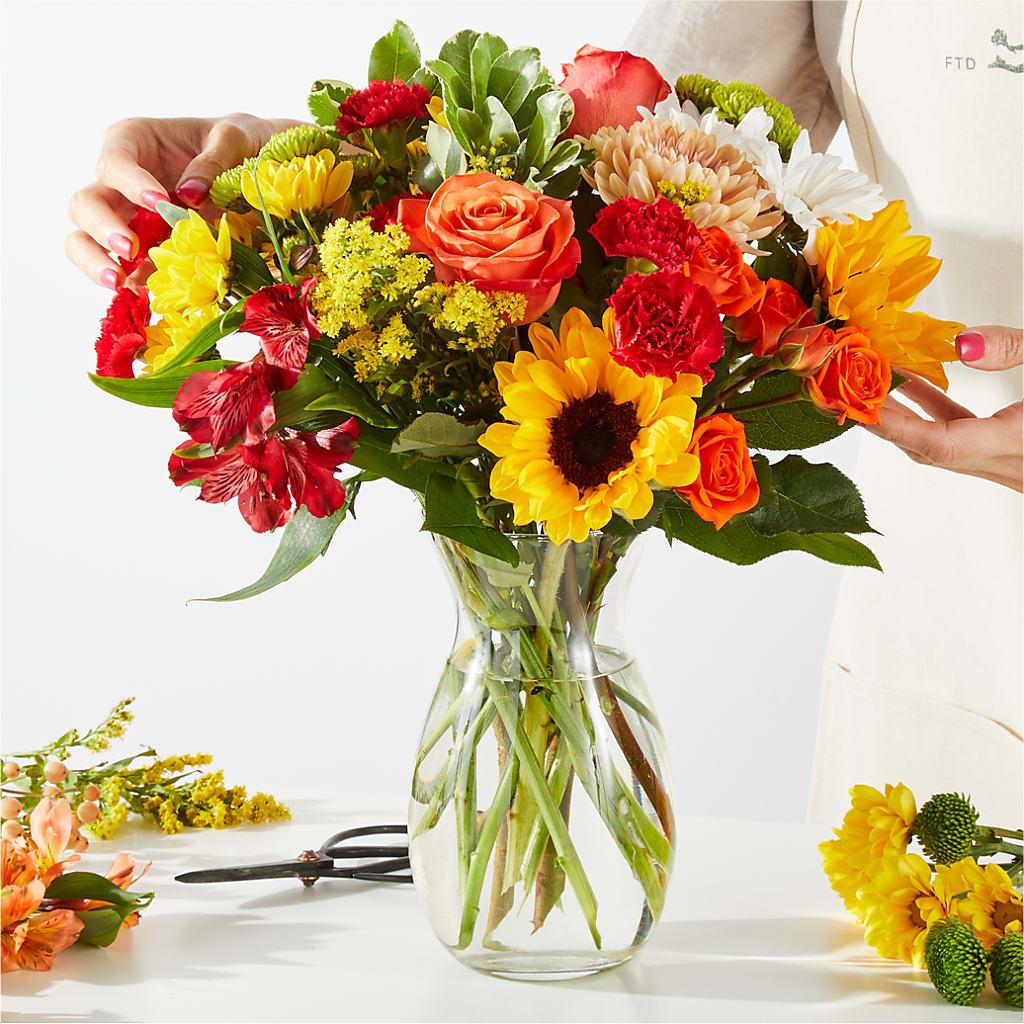 Fall Delight – A Florist Original – Friendly Flower Shop, San Angelo TX