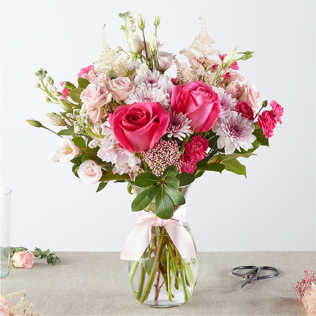 Pink Ribbon - A Florist Original – Friendly Flower Shop, San Angelo TX