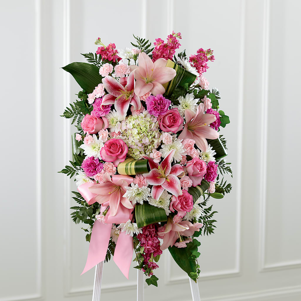 Comforting Standing Spray – Friendly Flower Shop, San Angelo TX