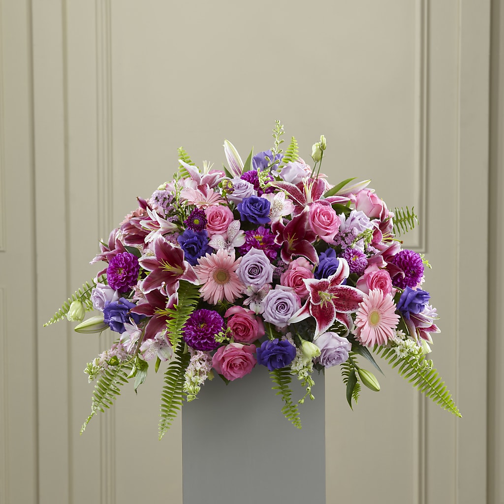 Fare Thee Well Pedestal – Friendly Flower Shop, San Angelo TX