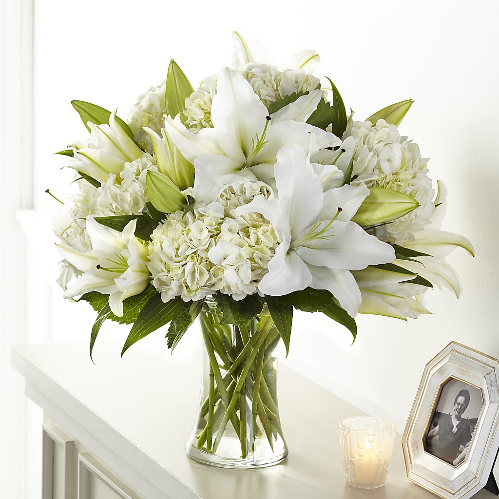 Compassionate Lily Bouquet – Friendly Flower Shop, San Angelo TX
