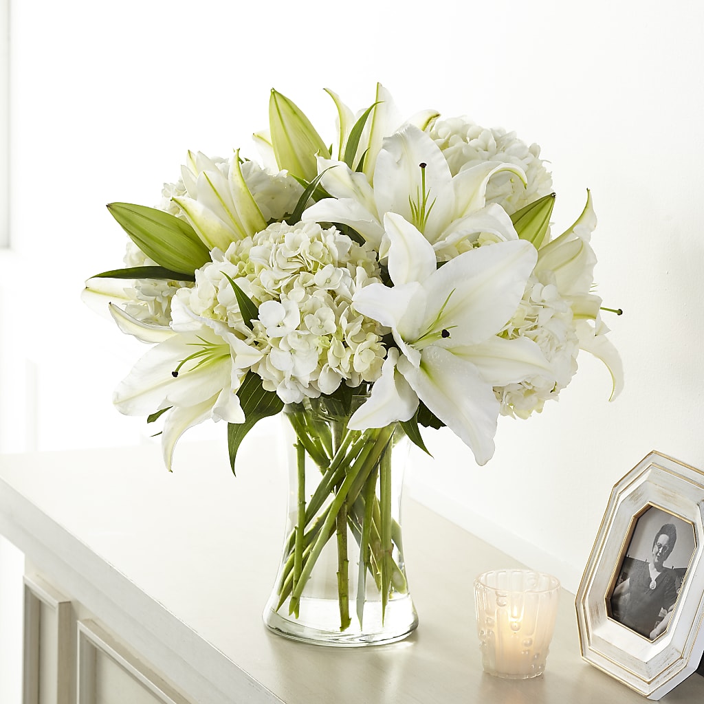 Compassionate Lily Bouquet – Friendly Flower Shop, San Angelo TX
