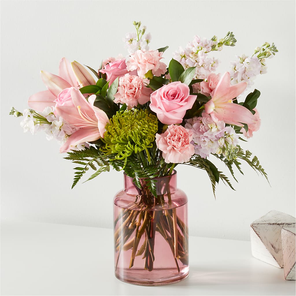 Pretty in Pink Bouquet – Friendly Flower Shop, San Angelo TX