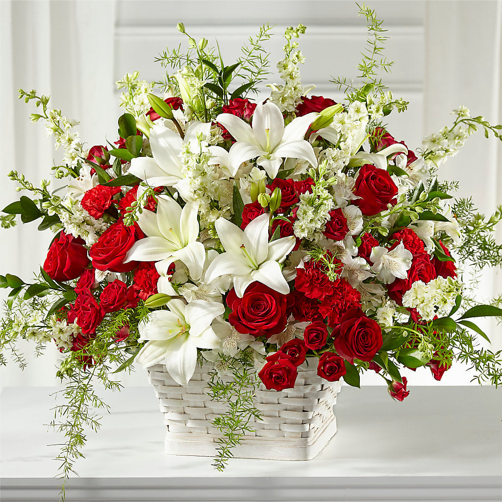 Sentiments of Love Arrangement – Friendly Flower Shop, San Angelo TX
