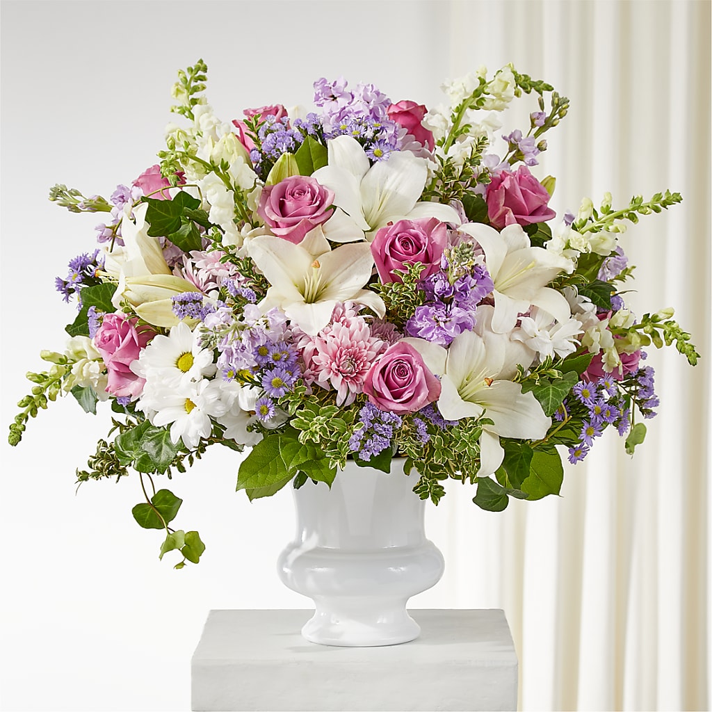 Remarkable Life Urn Arrangement – Friendly Flower Shop, San Angelo TX