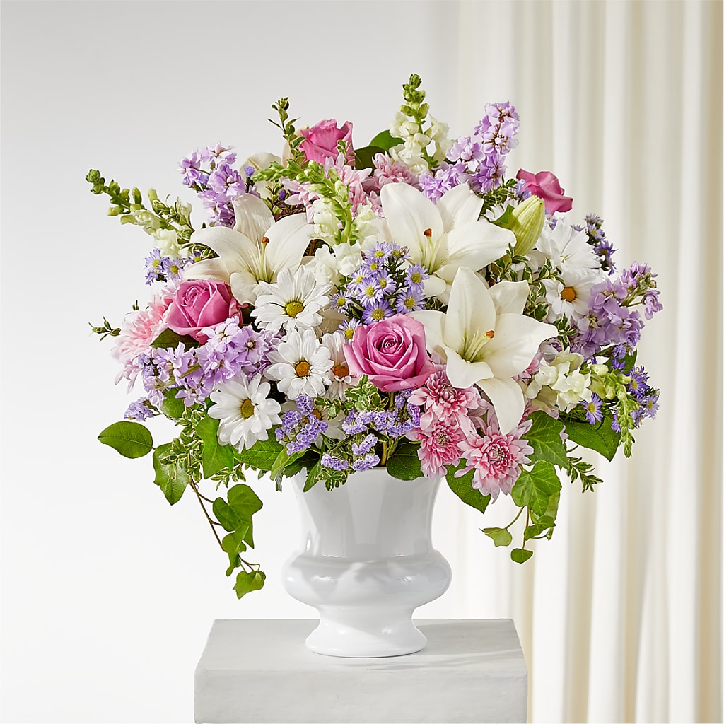 Remarkable Life Urn Arrangement – Friendly Flower Shop, San Angelo TX