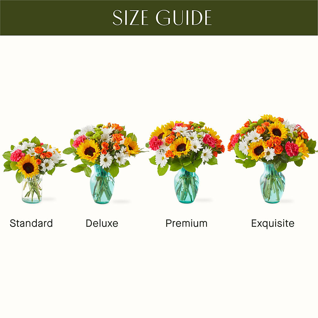 Sun-drenched Blooms Bouquet – Friendly Flower Shop, San Angelo TX