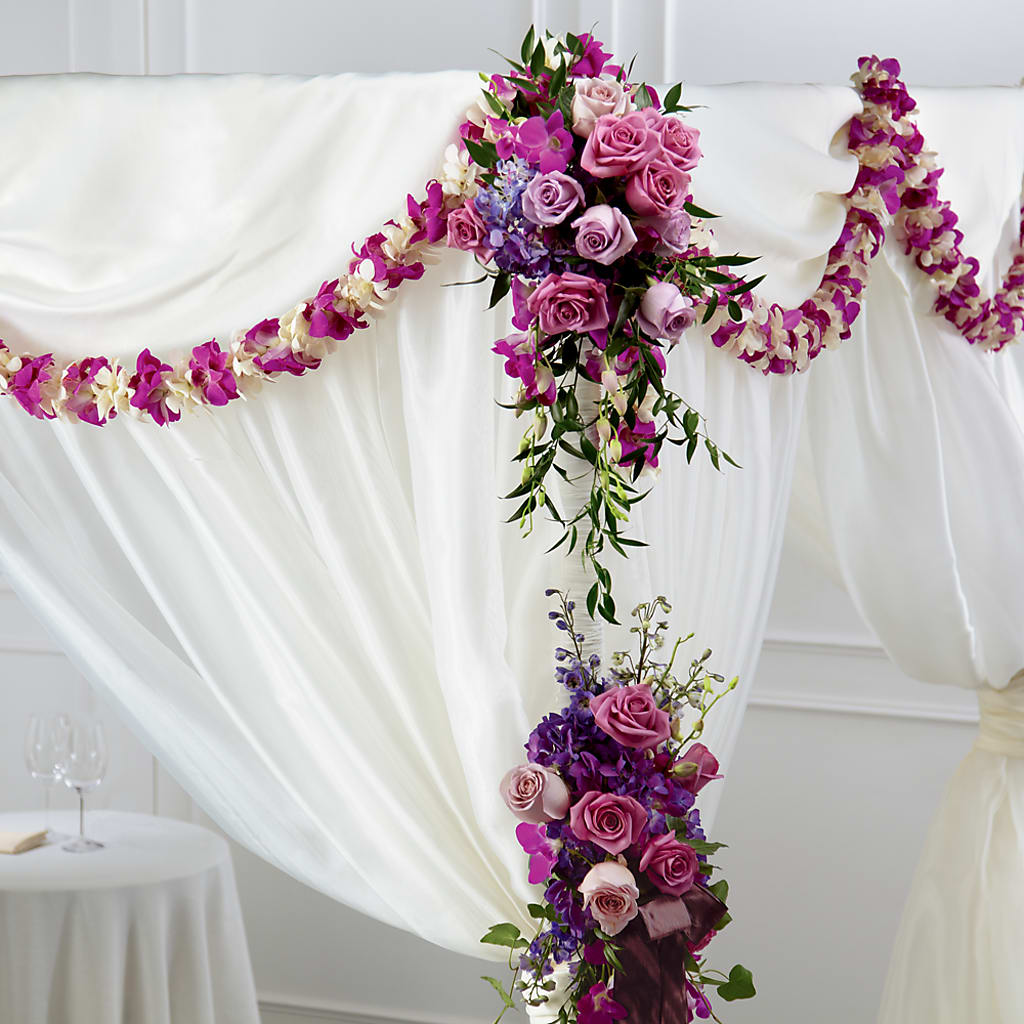 Color & Light Chuppah Decor – Friendly Flower Shop, San Angelo TX