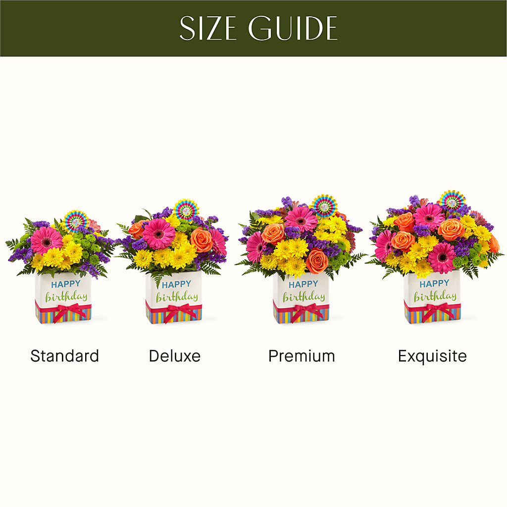 Birthday Brights Bouquet –  Friendly Flower Shop, San Angelo TX
