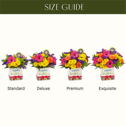 Birthday Brights Bouquet –  Friendly Flower Shop, San Angelo TX