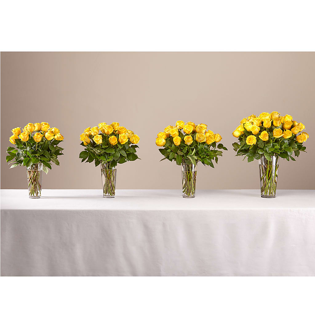 Long Stem Yellow Rose Bouquet –  Friendly Flower Shop, San Angelo TX