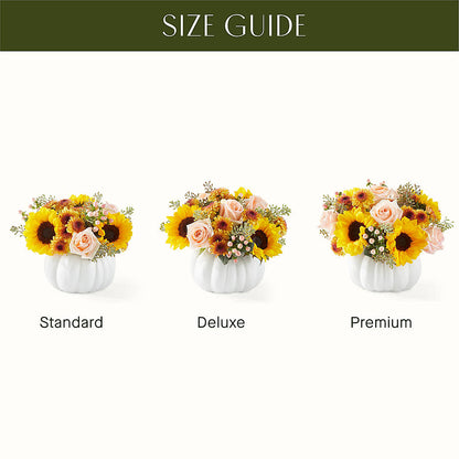 Pumpkin to Talk About Bouquet –  Friendly Flower Shop, San Angelo TX