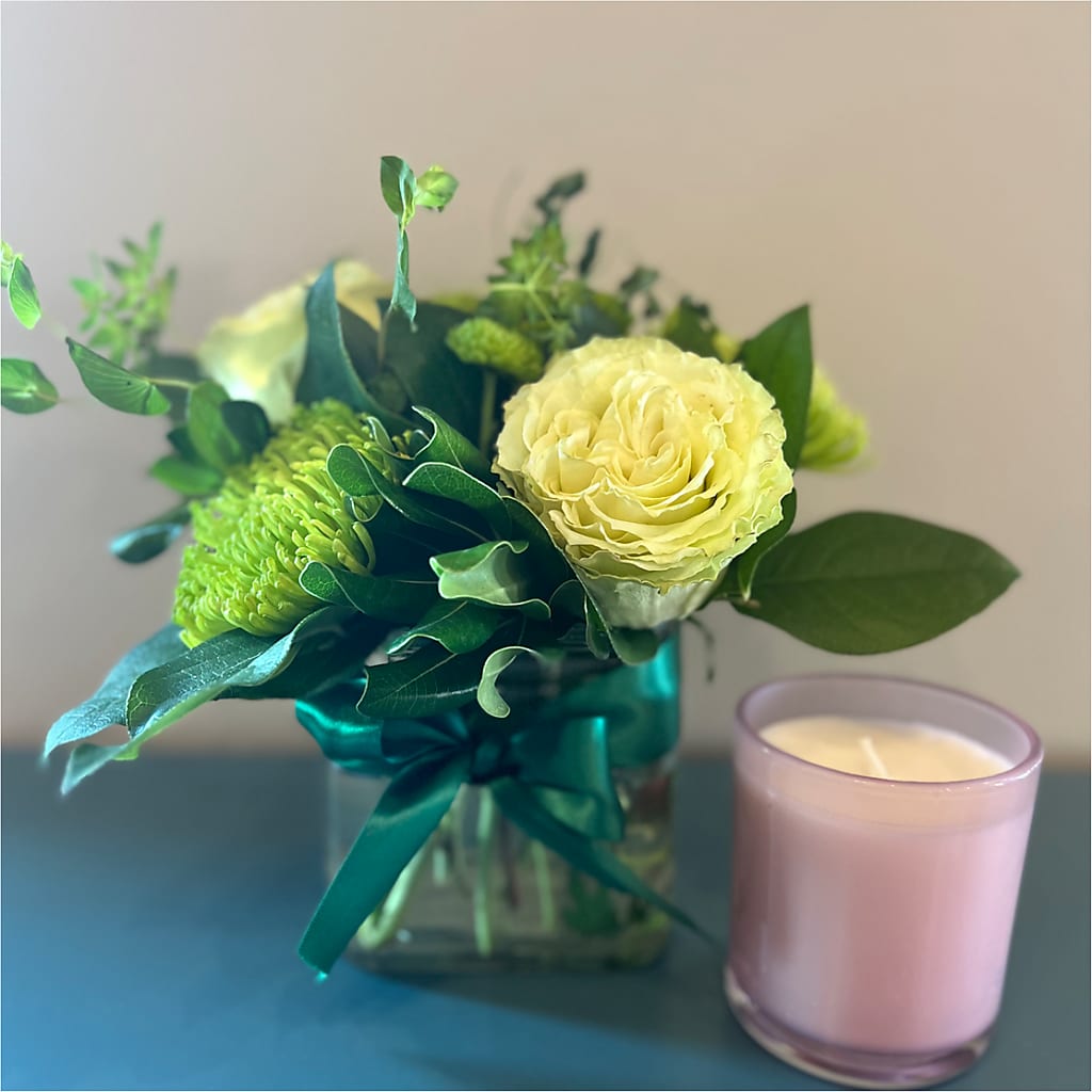 Emerald Forest Bouquet –  Friendly Flower Shop, San Angelo TX