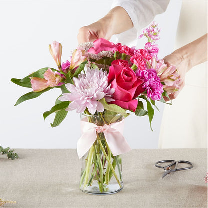 Pink Ribbon - A Florist Original –  Friendly Flower Shop, San Angelo TX