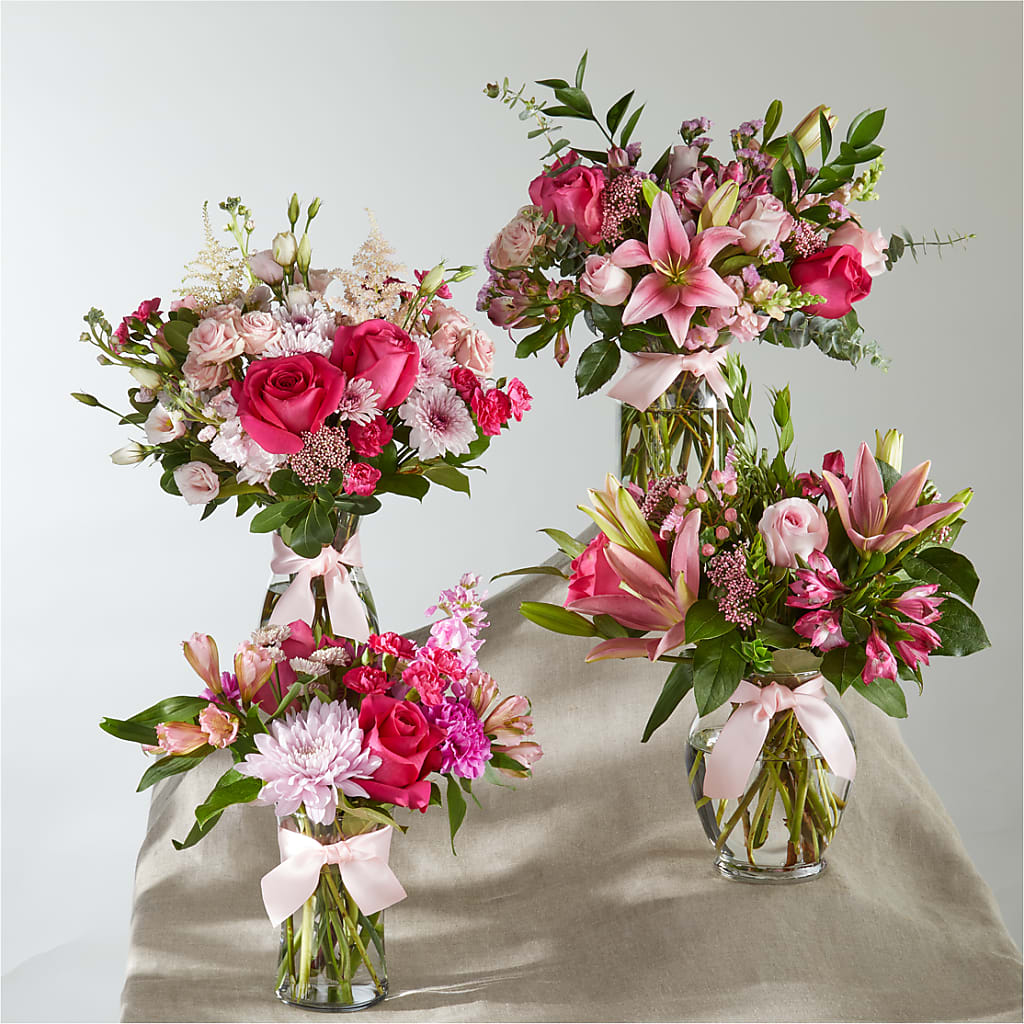 Pink Ribbon - A Florist Original –  Friendly Flower Shop, San Angelo TX