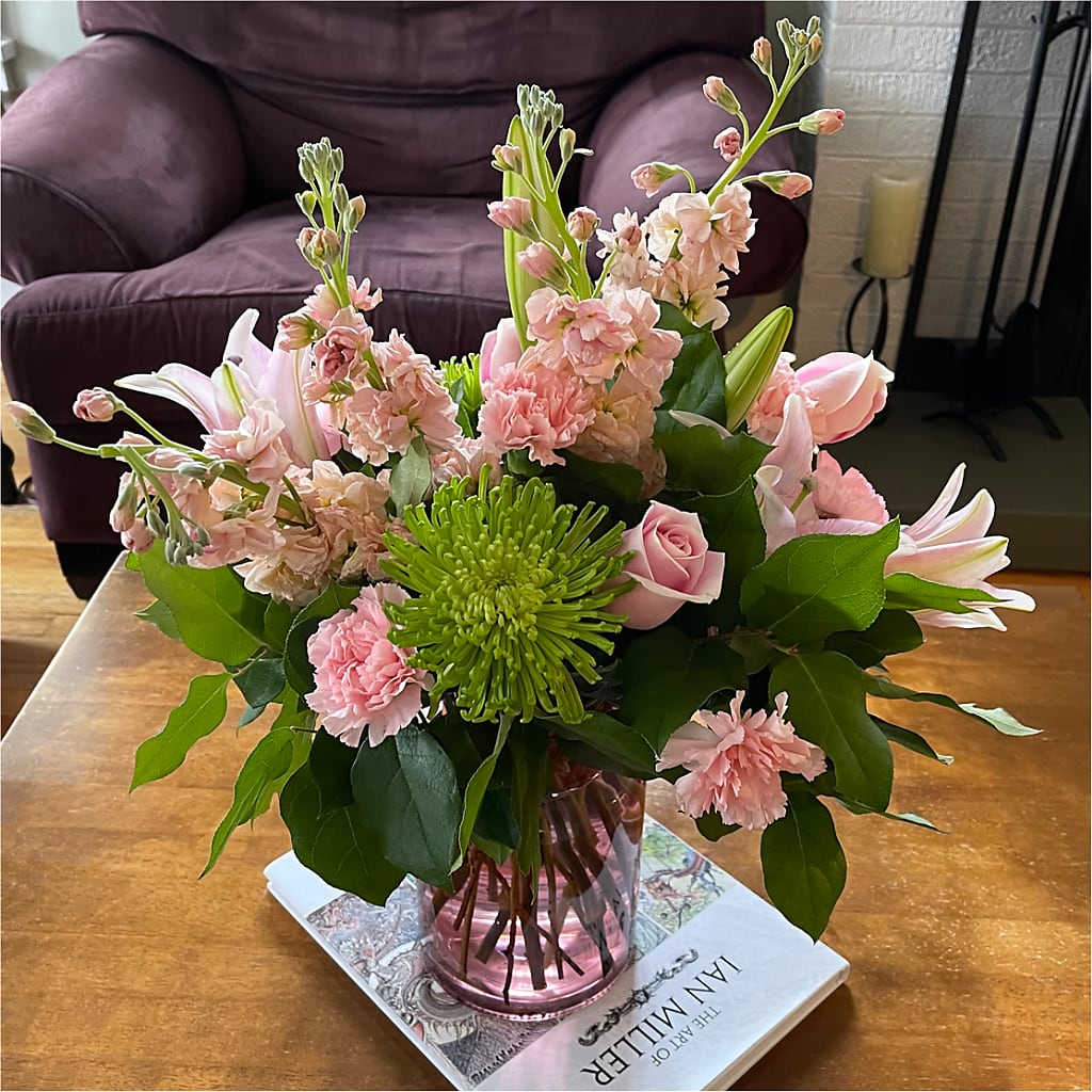 Pretty in Pink Bouquet –  Friendly Flower Shop, San Angelo TX