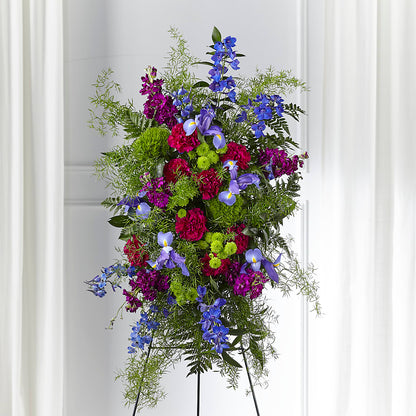 Heavenly Skies Standing Spray –  Friendly Flower Shop, San Angelo TX