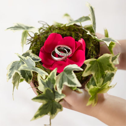 Lila Rose Ring Nest –  Friendly Flower Shop, San Angelo TX