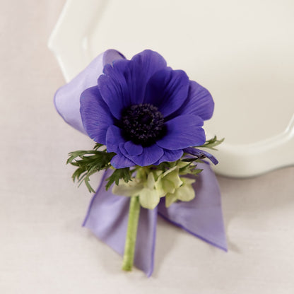Purple Passion Boutonniere –  Friendly Flower Shop, San Angelo TX
